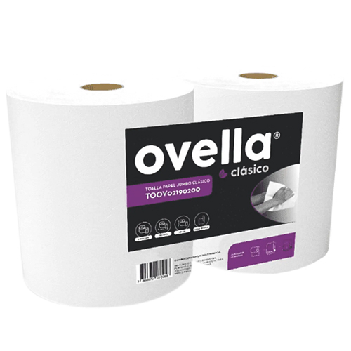 [PAP-OVE-CLA-2X190M] Toalla Ovella Clasico 2 X 190 MTS