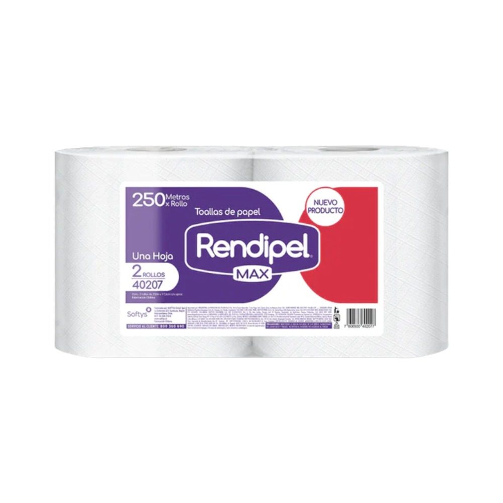 [PAP-REN-2X250M] Toalla Elite Rendipel MAX 250 MTS X 2