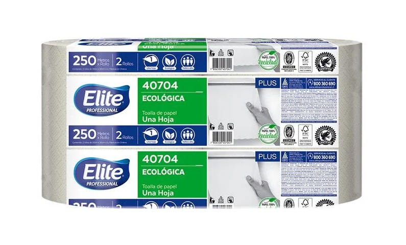 [PAP-ELI-PLU-2X250M] Toalla Plus Ecologica UH Elite 2 X 250 MTS